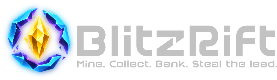 BlitzRift — Mine. Collect. Bank. Steal the lead.